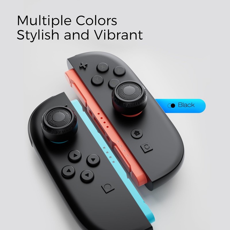 IINE Thumbstick Grip Caps for Switch 2 Joypads – 8PCS