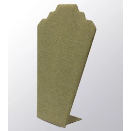 Unbranded Green Jute Necklace Display Jewelry Chain Display Easel Stand (6 Pack) 12"