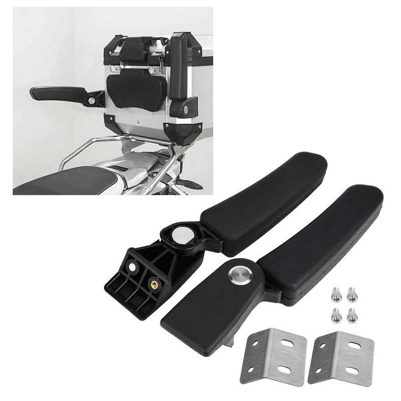 Motorcycle Box Armrest - Motorcycle Passenger Rear Folding Top Case