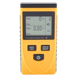 Radiation Tester,Electromagnetic Radiation Detector,EMF Tester GM3120,Sound and Light Alarm,Data Locking,Radiation Assessment,Large and Clear LCD Display Screen,Compact Size