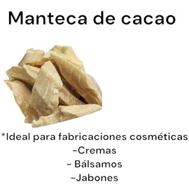 Manteca de cacao organica ProductosQI grado alimenticio y cosmético