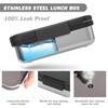 Reeple Stainless Steel Lunch Box, Leak-Proof Metal Bento Box with