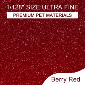 Ceya 3.5oz/ 100g Ultra Fine Glitter Powder Berry Red Glitter 1/128” 0.008” 0.2mm for Slime Epoxy Resin Craft Tumbler Jewelry Nail Art Festival Makeup Scrapbook Painting Wedding Cards
