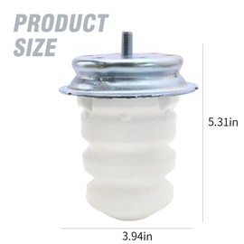 Hoypeyfiy 2 Pack 516688 Rear Suspension Bump Stop, Robust Rear Left Right Bump Stop Shock, Replacement for Citroën Jumper II Replacement for Fiat Ducato Replacement for Peugeot Boxer