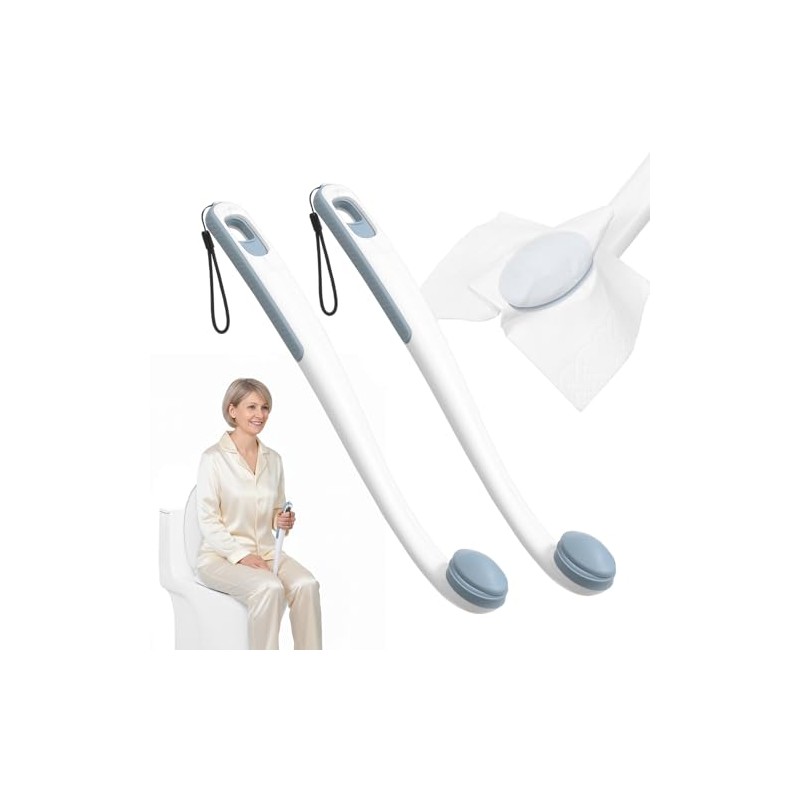 Toilet Aids for Wiping Bottom for Elderly & Limited Mobility