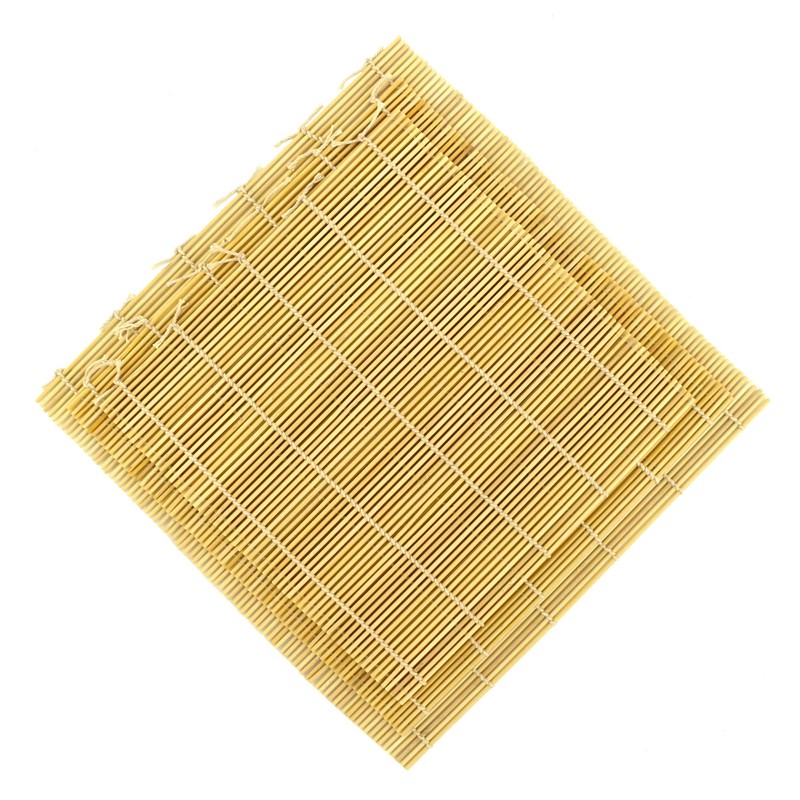 (Professional Set: 6 Natural 11.8" Mats) - BambooMN 6x Natural