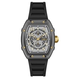 Invicta Racing Men 48.5mm Plastic Gold + Black White+Grey dial VH61 Quartz