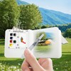 Watercolour Travel Set with 8 Compartments in Pocket Size for