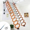 TAROTKIN Attic Ladder Door Pull Down Hook Cord Stair System