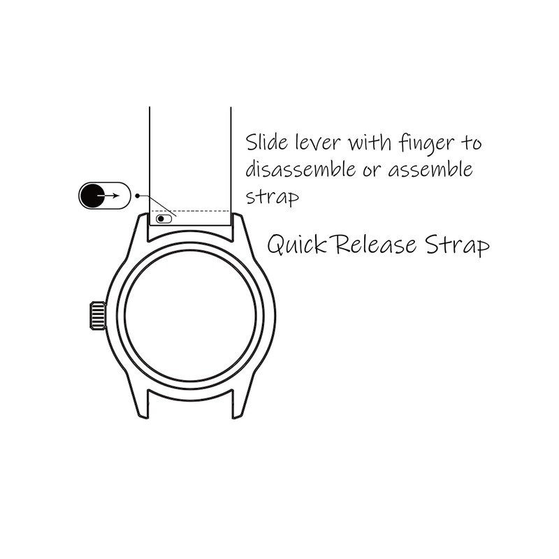 WOCCI 18mm Quick Release Spring Bars, Pins for 18mm Watch