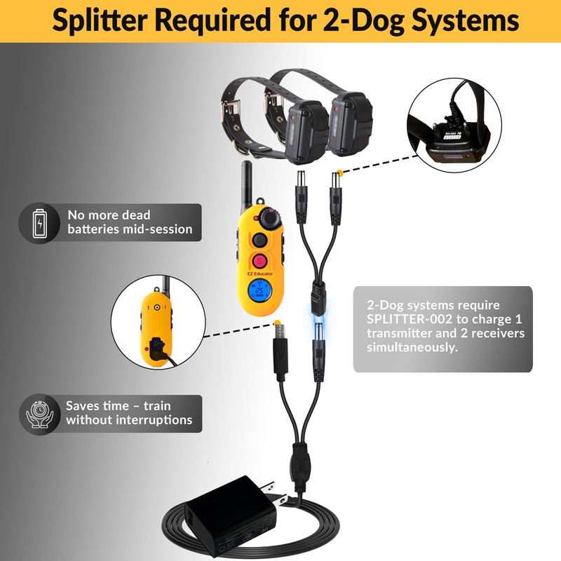 Educator Dual Lead Charger for Easy, Pro and FOB Series