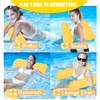 Inflatable Swimming Bed, Inflatable Water Hammock, 4-in-1 Inflatable Water Toy,