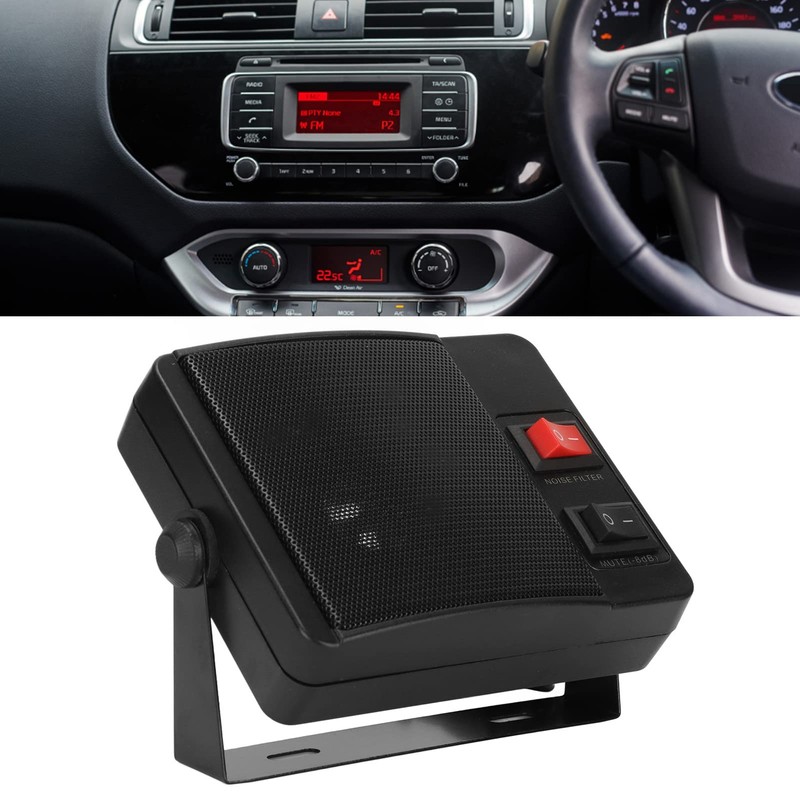 TS 750 Car Radio Speaker, External Communication Speaker with Base