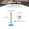 PATIKIL #8-32 x 1 Inch Flat Head Socket Cap Screws