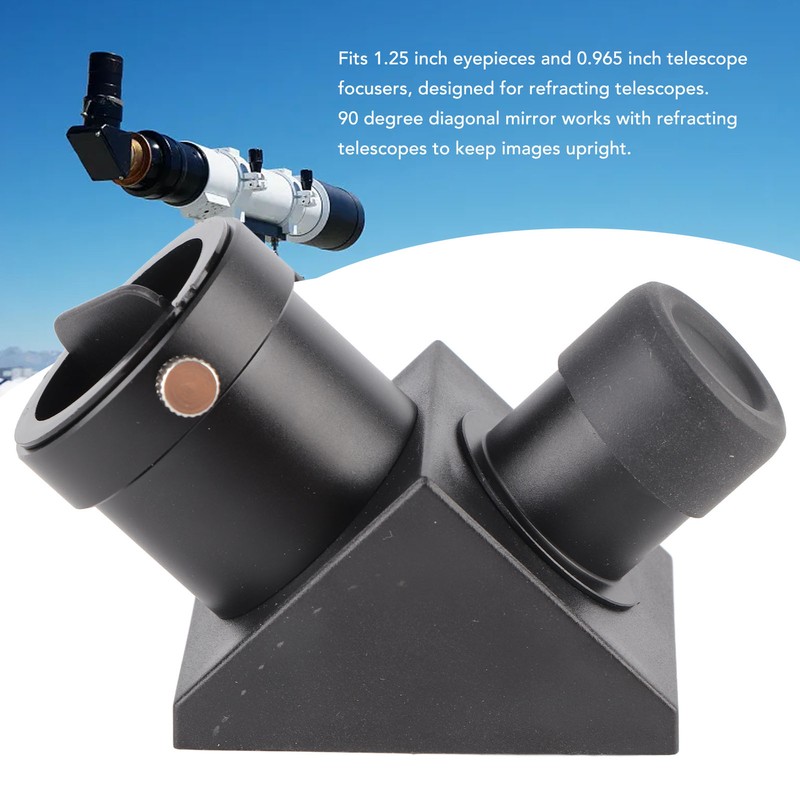 1.25 Inch Zenith Mirror Fully Coated Lens with Dust Cover
