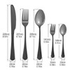 OriGlam Silverware Set Stainless Steel Flatware Cutlery Set, Tableware Cutlery