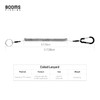 Booms Fishing T04 Fishing Lanyards Fishing Tool/Pole Safety Coil Lanyard