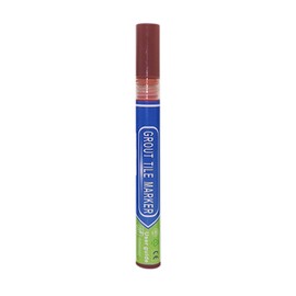Grout Pen, Grout Pen, Quick Dry Wall Refill Pen, Repair Marker for Bathroom, Kitchen, Porch, Patio, Repair (Brown)