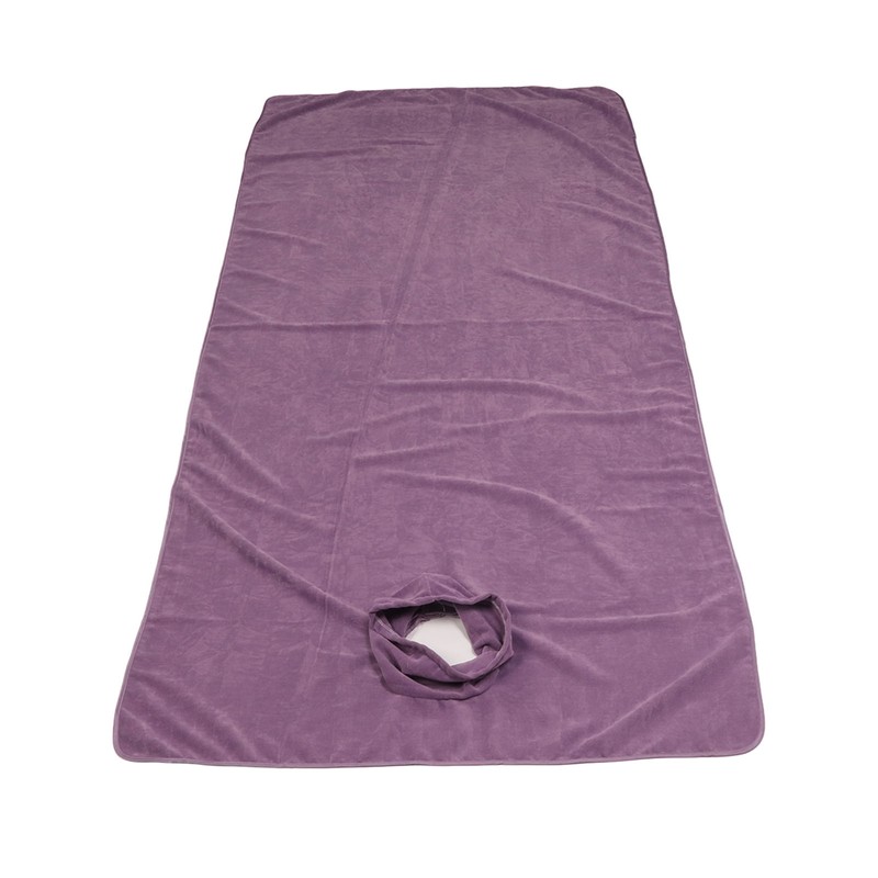 Beauty Salon Bed Cover Sheet Short Plush Keep Warm Thickened