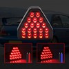 Ygmylandbb led brake light tail stop light 12v flashing red
