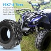 EOPOAYI 19x7-8 ATV Mini Bike Tires Tubeless Compatible with Coleman