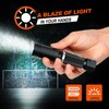 Flashlight, NICRON N7 600 Lumens Tactical Flashlight, 90 Degree Ip65
