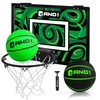 AND1 Over The Door Mini Hoop: - 18”x12” Pre-Assembled Portable