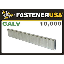 5/8" Leg x 3/16" Crown 22GA Galvanized D10 Upholstery Staples 10M Box
