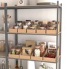 EXYGLO Cardboard Storage Bins 35 Pack, 12x4x4.5 Inch Cardboard Boxes,