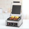 VEVOR Commercial Panini Grill, 1800W Electric Sandwich Panini Maker, Stainless