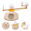 Hohopeti 3set Solar System Model Kit Earth Moon Sun Simulation