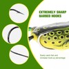 Hollow Body Frog Lures kit Swimbaits for Bass Freshwater Fishing
