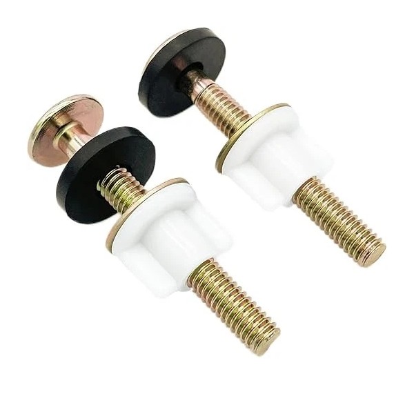 NoBrand 2Pcs Universal Toilet Seat Bolt and Screw Set, Heavy