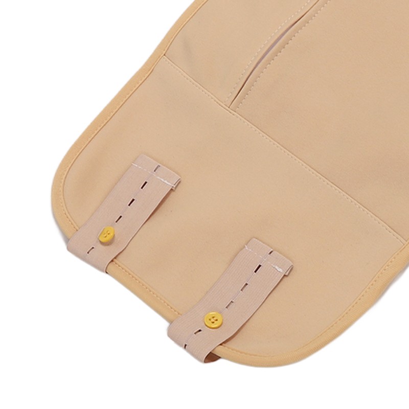 4pcs Castor Oil Packs Set Adjust Straps Prevent Leakage Washable