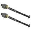 TRQ Front Inner Tie Rod Set Compatible with 2009-2014 Nissan