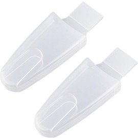 Yardwe Pruning Shears Storage Box 8.5 Inch Transparent Plastic Organizer with Belt Clip Lightweight Scissor for Garden and Hand Tools