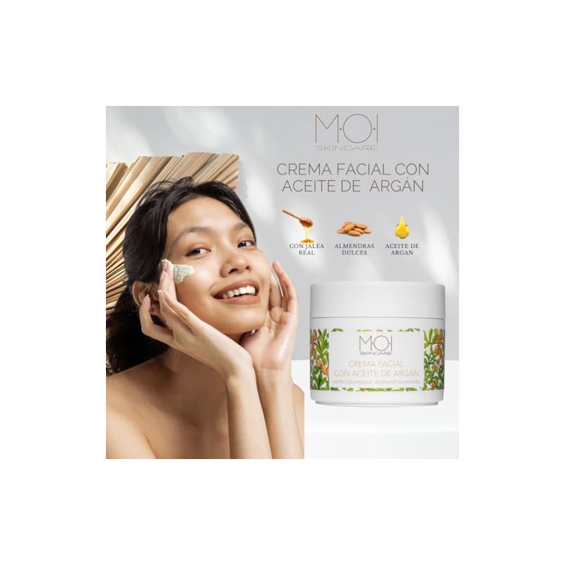 Intensive Ernährung Gesichtscreme mit Arganöl, 125 ml, M·O·I SKINCARE