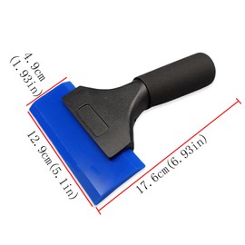 NBTOOL Small Squeegee Shower Squeegee,Car Window Squeegee 5 inch Water Blade Squeegee for Car Window & Windshield,Glass,Mirrors,Shower,Kitchen,Window Cleaning