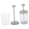 FOMIYES 2pcs Face Cleanser Maker Portable Foaming Cups Travel Material