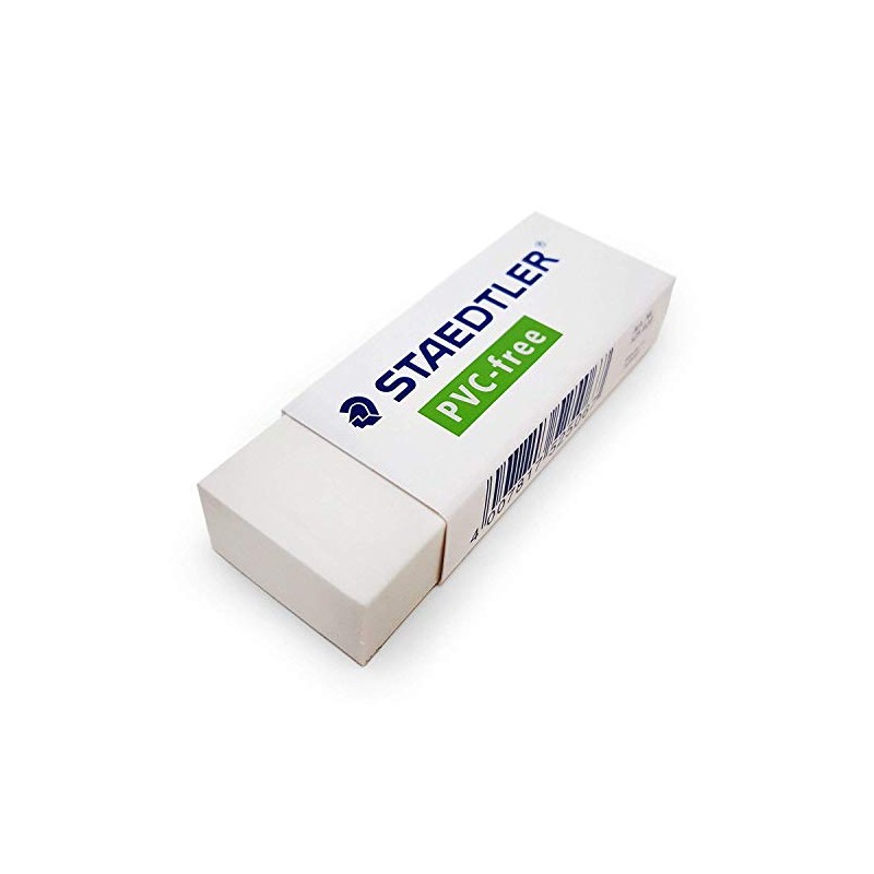 5 x Staedtler Rubber Erasers - PVC/Latex Free - Premium