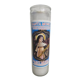 Santa Monica Veladora Preparada/Saint Monica Prepared Ritual Candle