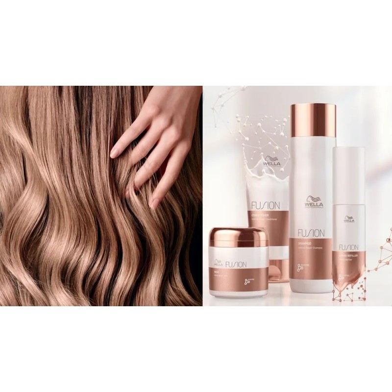 Kit Wella Fusion Intense Repair Champú Acondicionador