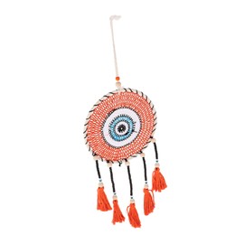 ULTECHNOVO Farmhouse Wall Hanging Tapestry Handwoven Cotton Rope Decor with Tassels for Bedroom and Living Unique Boho Style Wall Art Sturdy and Versatile Home Decoration