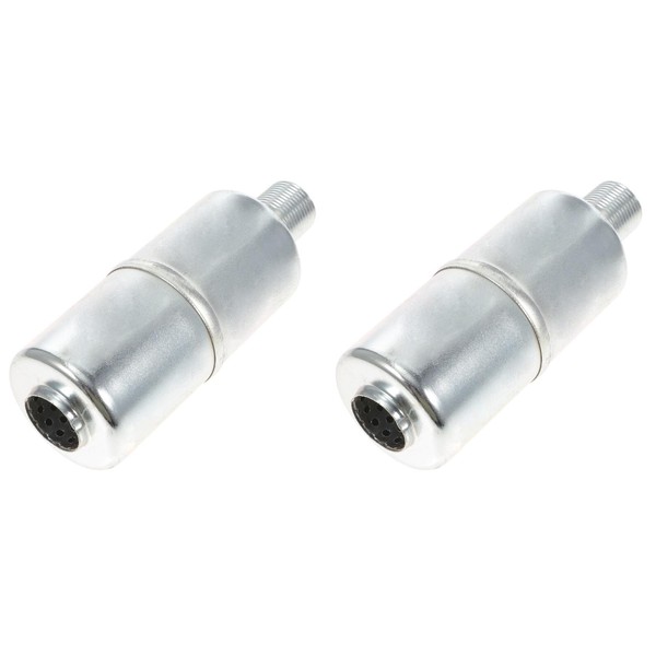 Yardwe 2pcs Small Generator Muffler Lawn Mowers Replacement Muffler Metal
