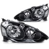 OCPTY Headlight Assembly Pair Replacement For 2002-2004 for Acura RSX
