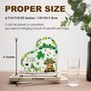 YAANUNULU Happy St Patricks Day Decor Gifts for Table Office