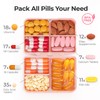 AUVON Daily Pill Organizer Fit with Your Purse or Pocket,