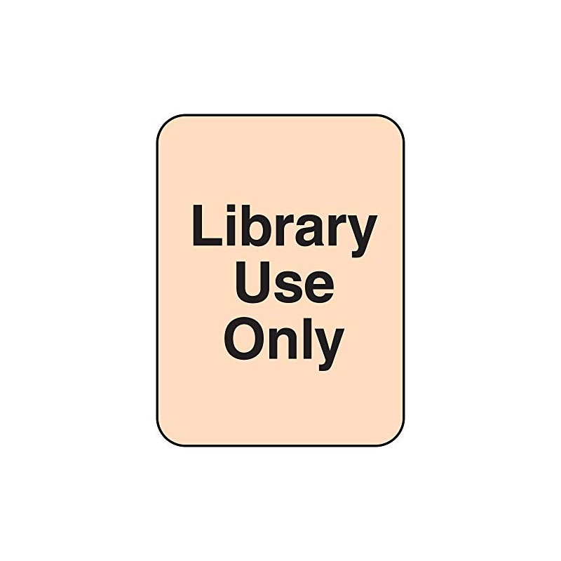 The Library Store Classification Labels with Permanent Adhesive Library Use