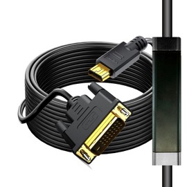 Micro HDMI to DVI Adpter Cable 3FT, Micro HDMI Male to DVI 24+1 DVI-D Cable Connector for Monitor/Display/Projector Video Converter Cord