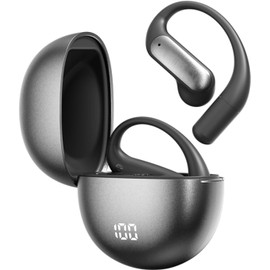 OBEST AI Language Translator Earbuds, Real Time Translate with 144 Languages Bluetooth Earbuds,Translation Headset with Digital Display for Business, Travel